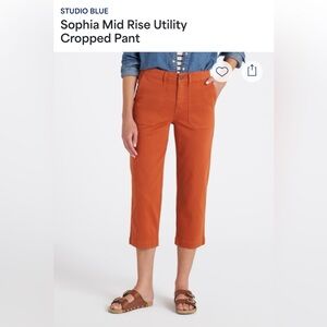 Stitch Fix Mid Rise Cropped Pant